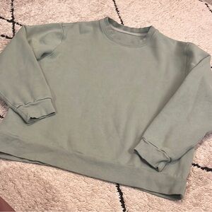 Lululemon Athletica Light Green Sweatshirt